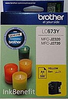 Brother Ink Original Yellow LC-673