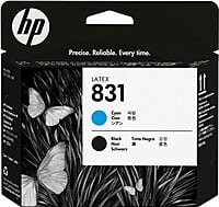 HP Printhead Cyan / Black 831C/CZ677A LATEX